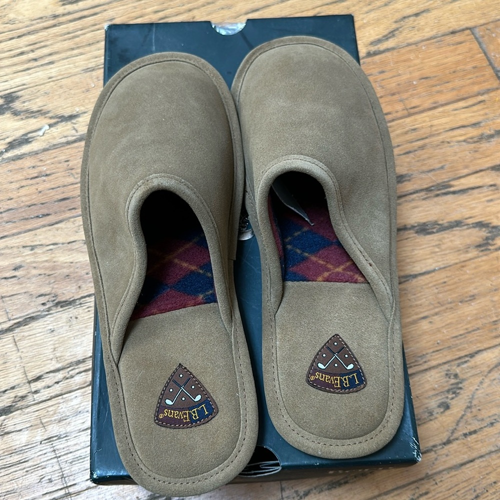 LB Evans vintage slippers